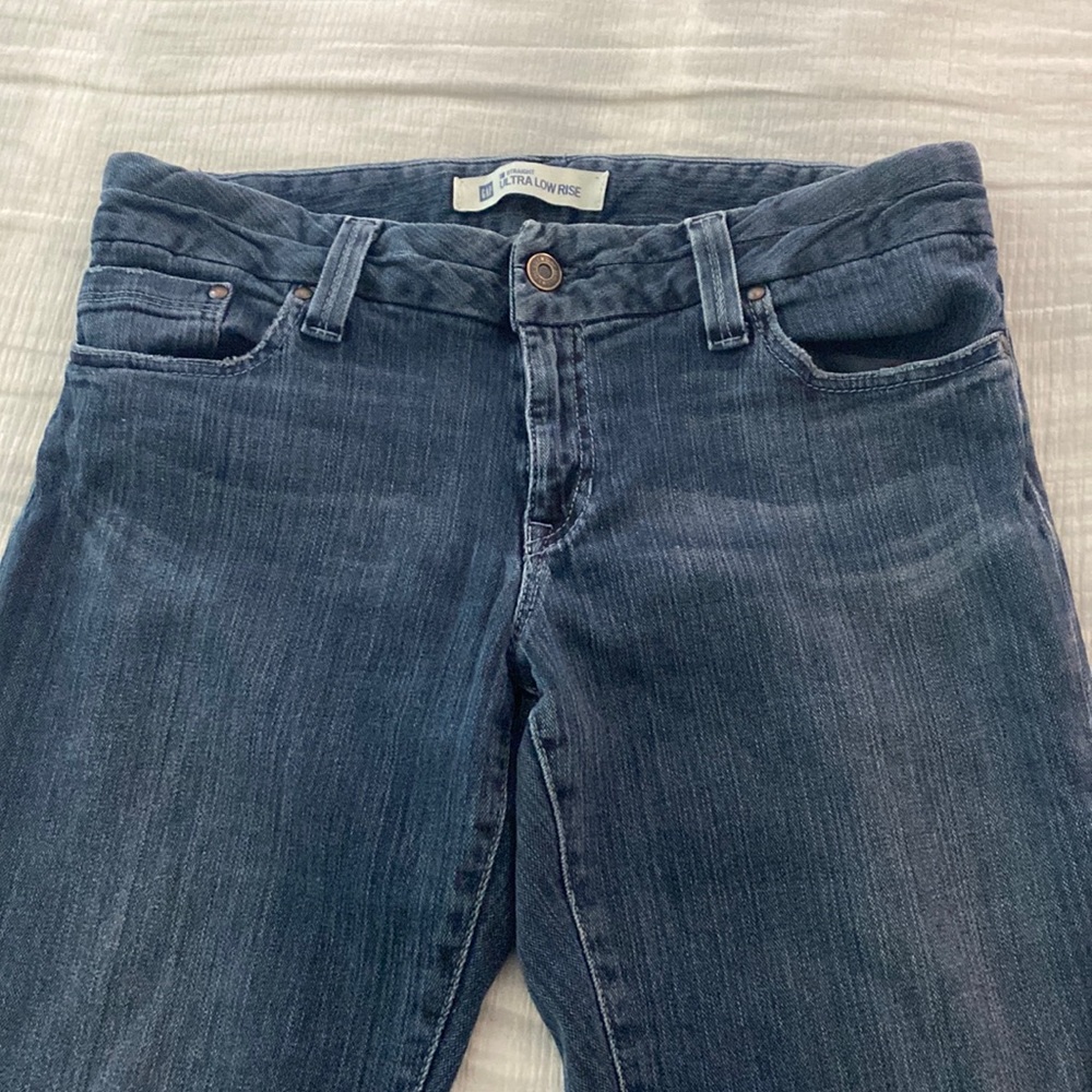 Gap Ultra Low Rise Jeans-Size 12- Straight Leg-